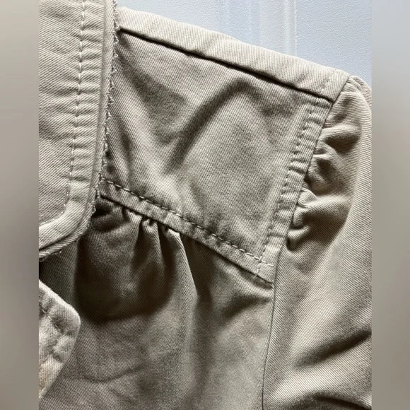 Loft Khaki 3/4 sleeve blazer - Picture 3 of 7